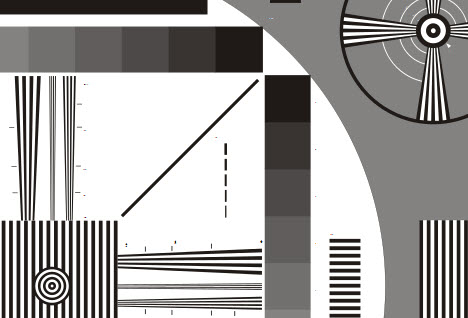EIA 1956 test chart (upper-right crop)